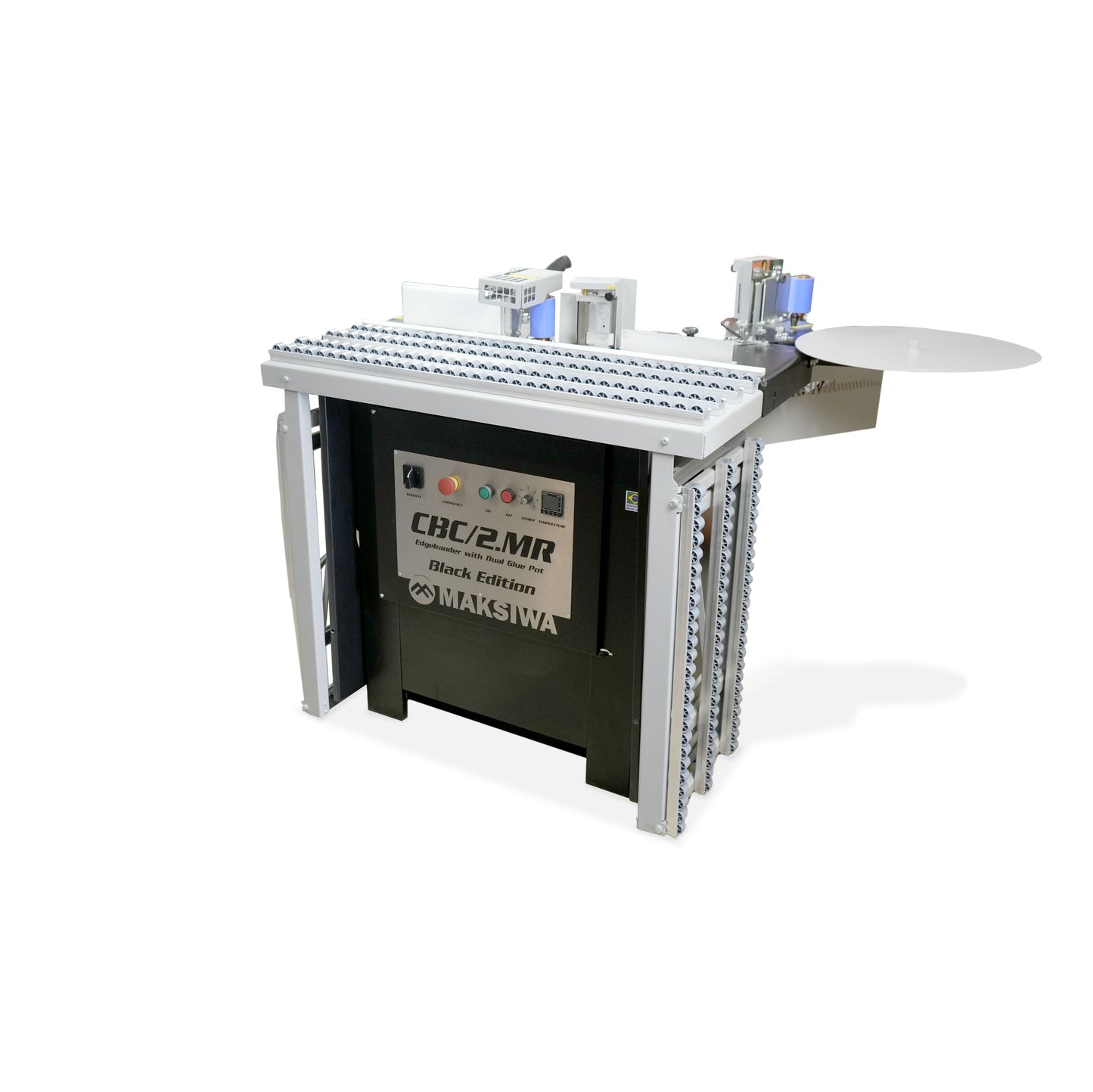 Maksiwa CBC.2/MR Dual-Pot Hot-Melt Edgebander (1ph)