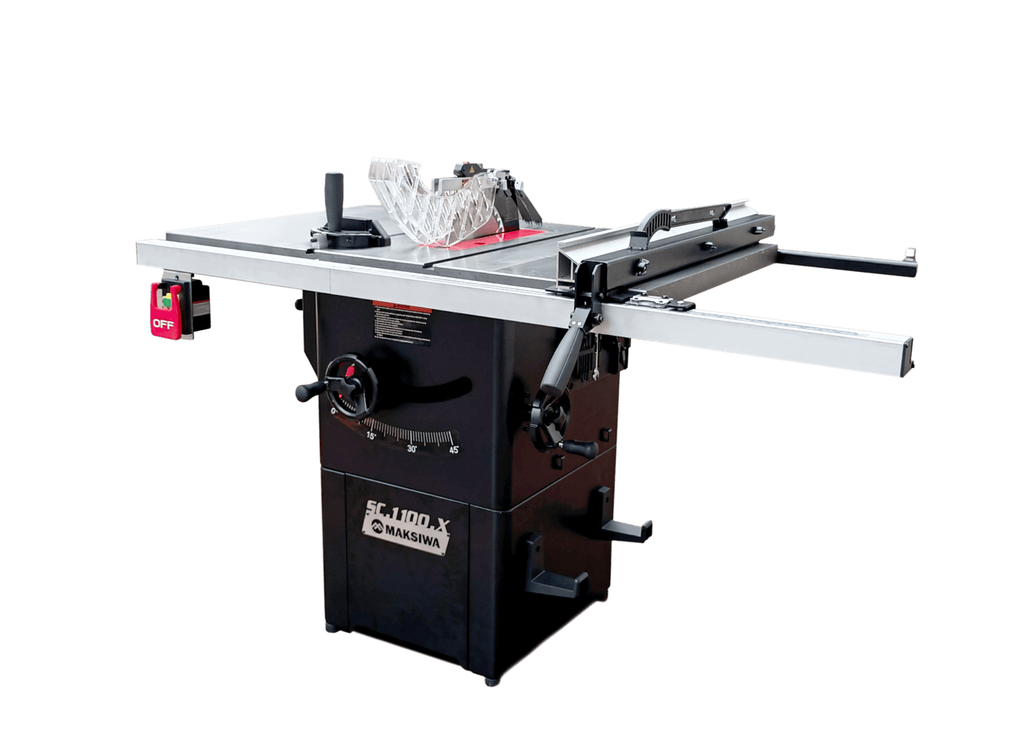 Maksiwa SC.1100.X Cabinet Table Saw (2.5hp / 1ph)