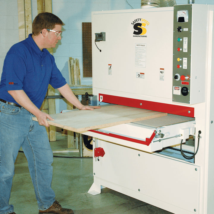 4375 Wide Belt Sander - 10 HP, Single Phase (1~), 220 Volt