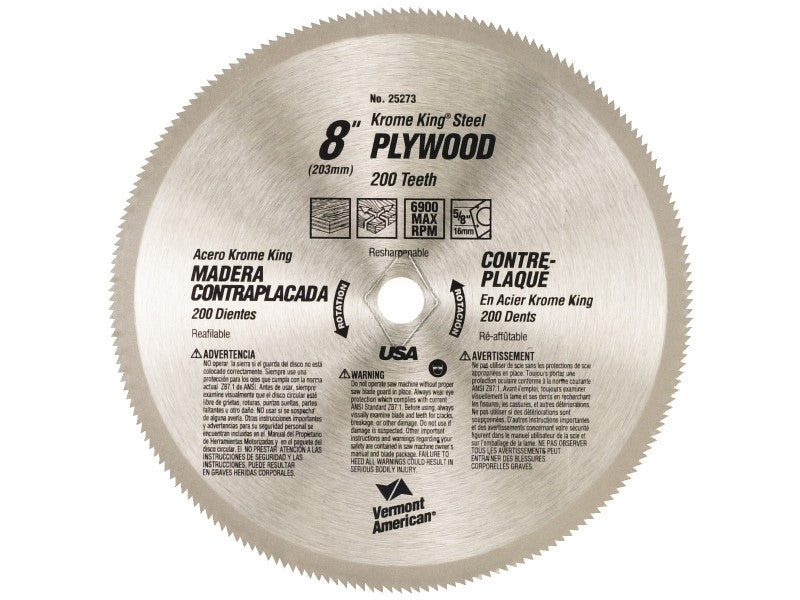 8" Saw Blade for Vertical Panel Saws - 8200HG