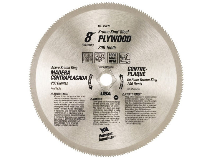 8" Saw Blade for Vertical Panel Saws - 8200HG