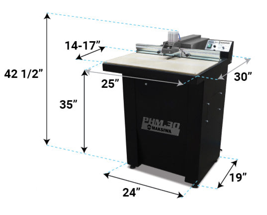 Maksiwa PHM.30 Pocket Hole Machine