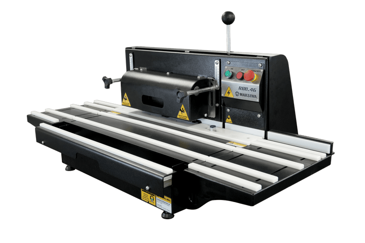 Maksiwa RBB.4G Benchtop Edge Trimmer with Scrape and Polish