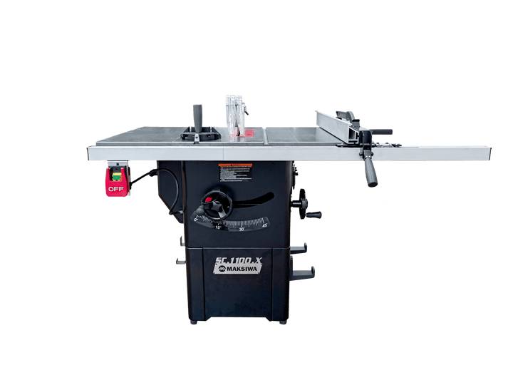 Maksiwa SC.1100.X Cabinet Table Saw (2.5hp / 1ph)