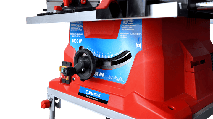 Maksiwa SC.650.I Portable Table Saw (12 amp / 1 ph)