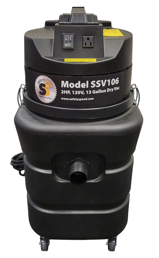 Safety Speed SSV106 Automated Vacuum - 115 Volt / 13 Gallon