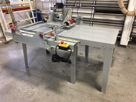 Extension Table for TR2 (per side)