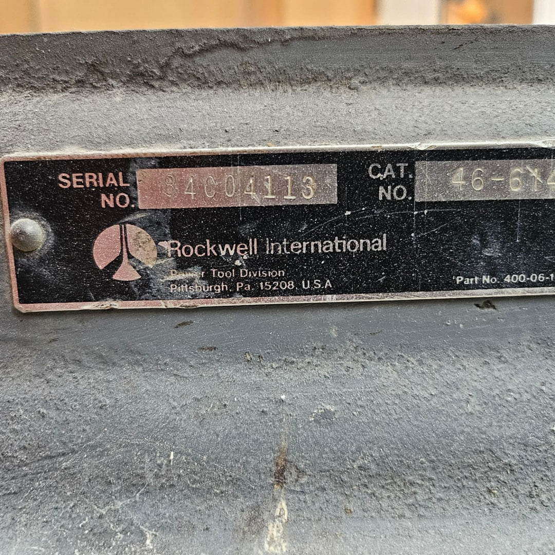 Rockwell-Delta 46-614 wood lathe, 3 phase. Runs well and ready for pick up in South Carolina.