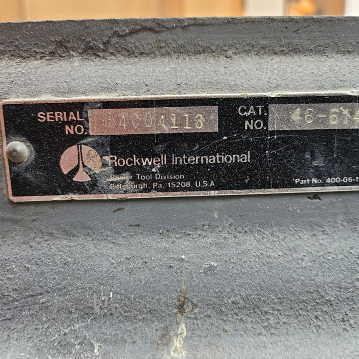 Rockwell-Delta 46-614 wood lathe, 3 phase. Runs well and ready for pick up in South Carolina.